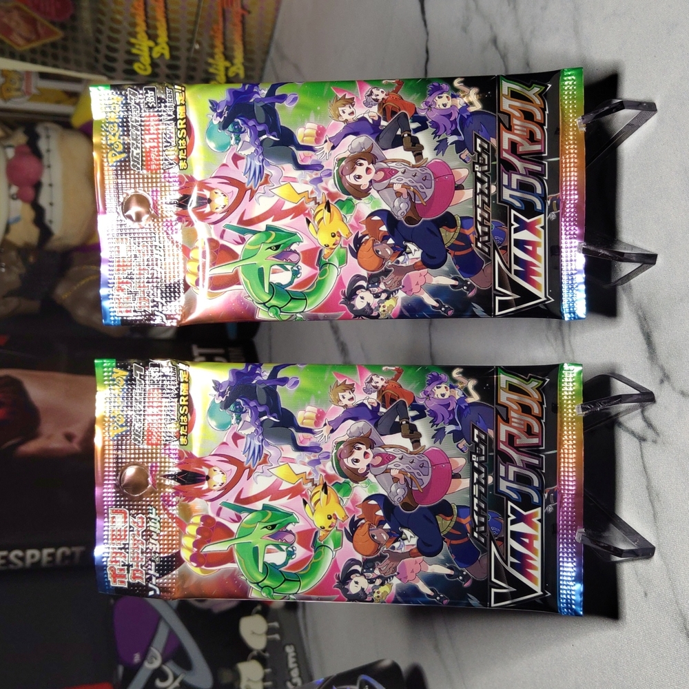 POKEMON CARD PACKS - 2X VMAX Climax packs
